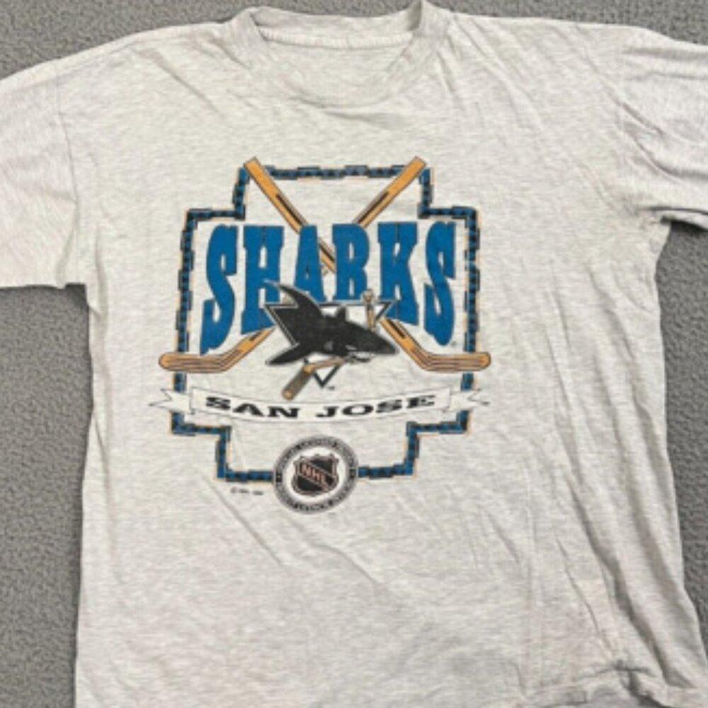 White San Jose Sharks Fan Hockey Lover Shirt Gameday Jersey Hockey 90